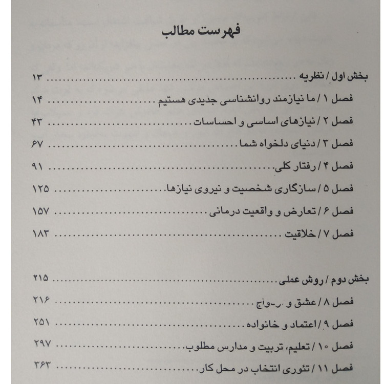 تئوری انتخاب ویلیام گلاسر نورالدین رحمانیان آشیان