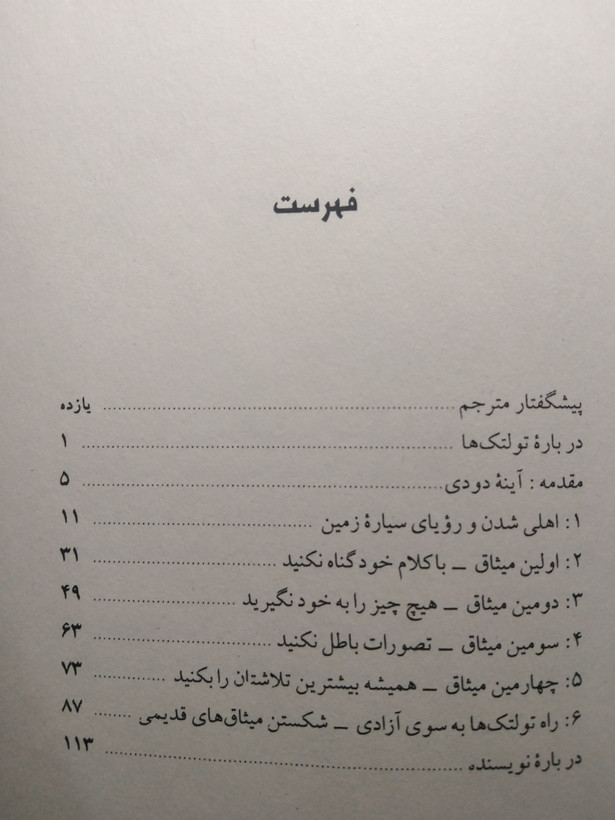 چهار میثاق دون میگوئل روئیز دل آرا قهرمان ذهن آویز