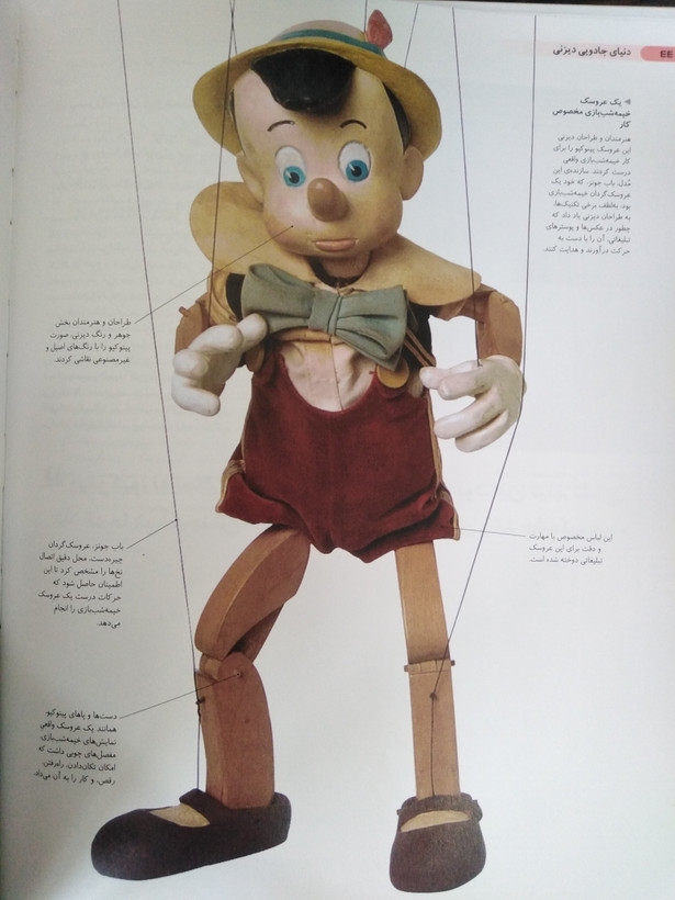 دایره المعارف مصور دنیای جادویی دیزنی جیم فنینگ داریوش دل آرا سایان(جلد سخت، تمام صفحات رنگی)