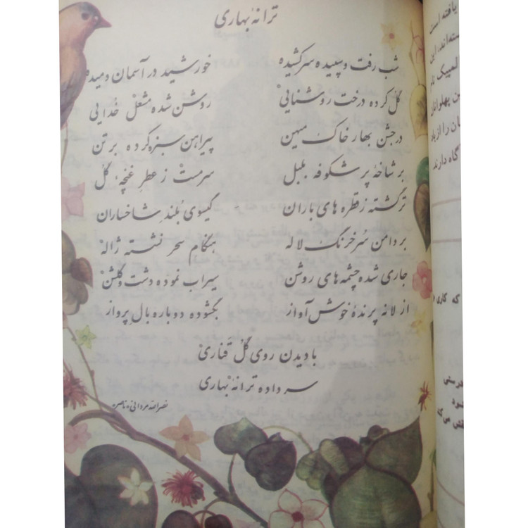 فارسی پنجم دبستان دهه 60 (نوستالژی، رنگی)